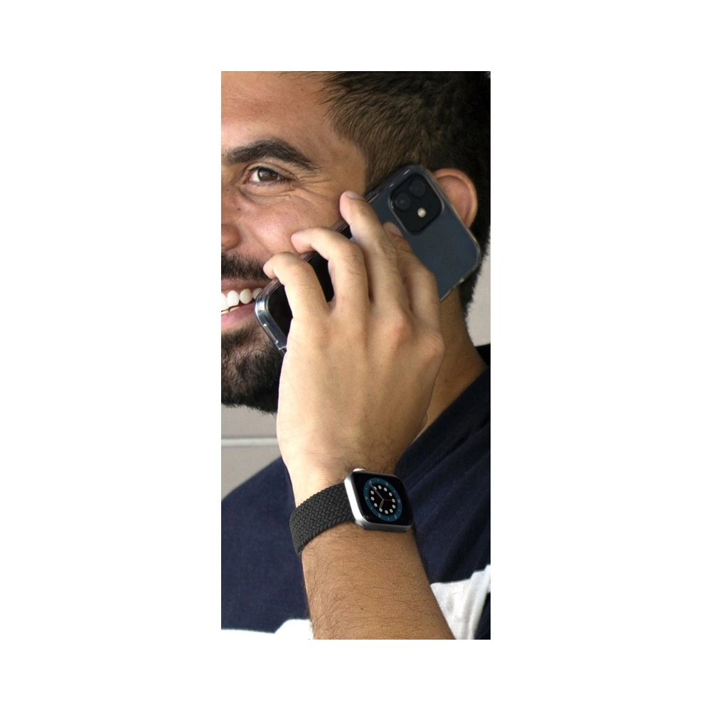 Hurtownia GSM - Pletený pásek PURO Loop Band Apple Watch 4/5/6/7/SE/8/9/Ultra 44/45/49mm (černý) - PUR459BLK - {ean13} - Hurt