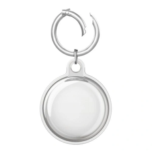 Etui UNIQ Glase Slim Apple AirTag przezroczysty/clear [4 PACK]