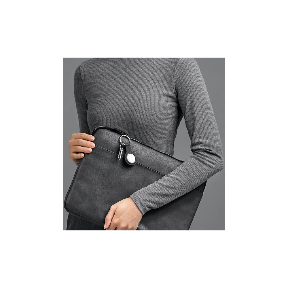 Wholesale UNIQ Lino Liquid Silicone Apple AirTag grey [4 PACK] - UNIQ417GRY - {ean13} - Hurt
