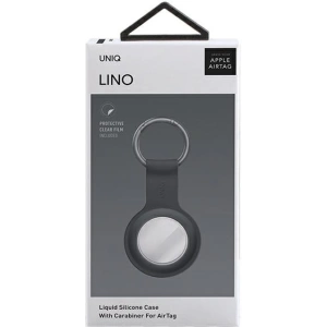Wholesale UNIQ Lino Liquid Silicone Apple AirTag grey [4 PACK] - UNIQ417GRY - {ean13} - Hurt
