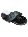 Hurtownia GSM - UNIQ ładowarka indukcyjna Aereo Plus 3w1 10W Fast charge czarny/obisdian knit black (LITHOS Collective) - UNIQ419BLK - {ean13} - Hurt