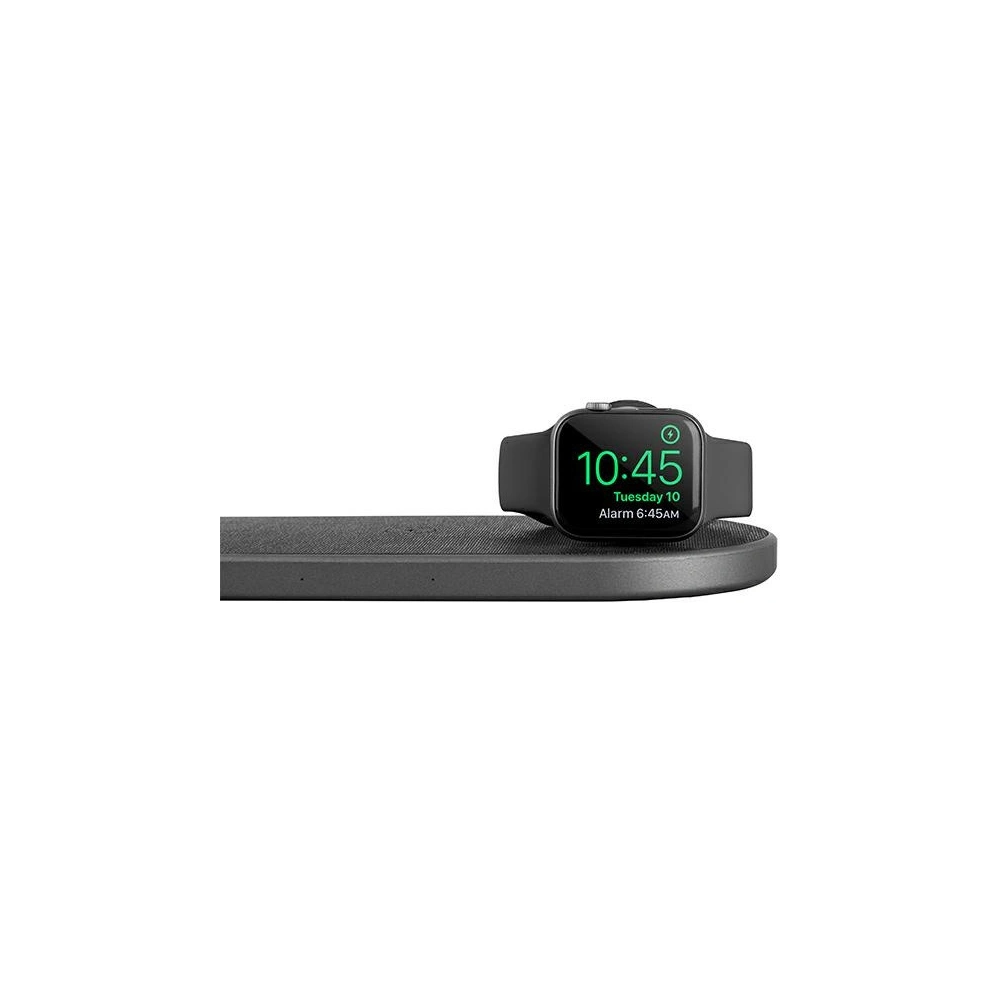 Hurtownia GSM - UNIQ bezdrátová nabíječka Aereo Plus 3w1 10W rychlé nabíjení černá/obsidiánová pletená černá (LITHOS Collective) - UNIQ419BLK - {ean13} - Hurt