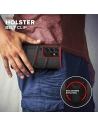 Wholesale Zizo Bolt Cover - Samsung Galaxy S21 Ultra 5G armored case with 9H glass for the screen + stand & belt clip (Black & Red) - ZIZ079BLKRED - {ean13} - Hurt