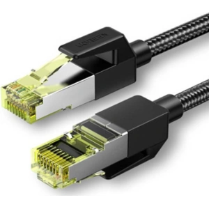 UGREEN NW150 Kabel sieciowy w oplocie, Ethernet RJ45, Cat.7, F/FTP, 5m (czarny)