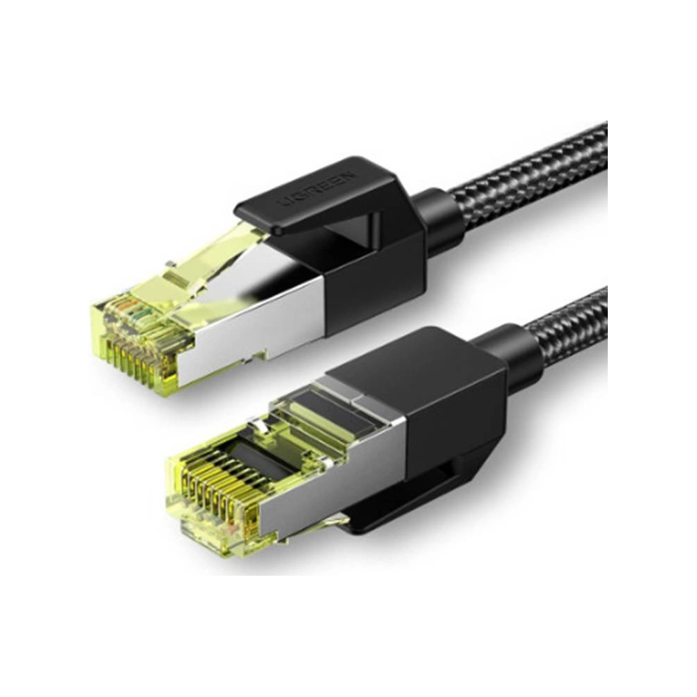Hurtownia GSM - UGREEN NW150 Síťový kabel v opletu, Ethernet RJ45, Cat.7, F/FTP, 5m (černý) - UGR1025BLK - {ean13} - Hurt