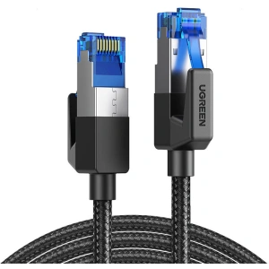 Wholesale UGREEN NW153 Cat 8 F/FTP Braid Ethernet RJ45 Cable 2m (black) - UGR1028BLK - {ean13} - Hurt