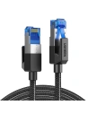 UGREEN NW153 Kabel sieciowy w oplocie, Ethernet RJ45, Cat.8, F/FTP, 5m (czarny)