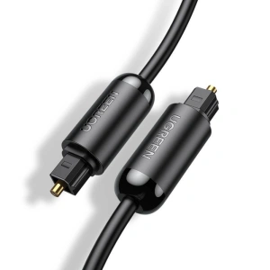 Hurtownia GSM - UGREEN AV122 Kabel optyczny Toslink Audio, aluminiowy z oplotem, 2m (czarny) - UGR1035BLK - {ean13} - Hurt