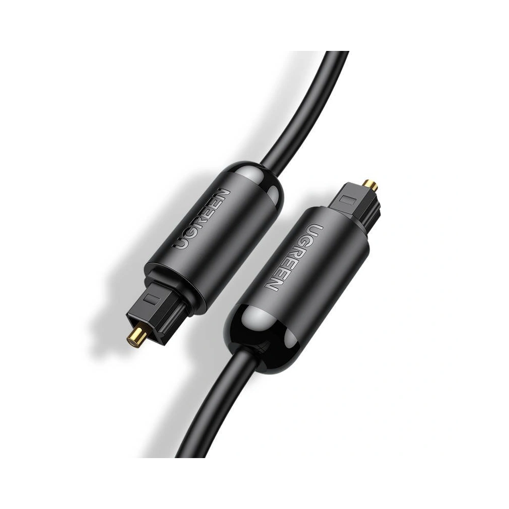 Hurtownia GSM - UGREEN AV122 Optický kabel Toslink Audio, hliníkový s opletením, 2m (černý) - UGR1035BLK - {ean13} - Hurt