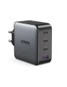 Ładowarka sieciowa UGREEN CD226, USB QC3.0, 3x USB-C, 100W, PD (czarna)