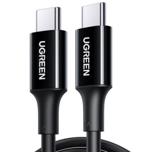 Kabel USB-C do USB-C UGREEN US300, 100W, 5A, 2m (czarny)
