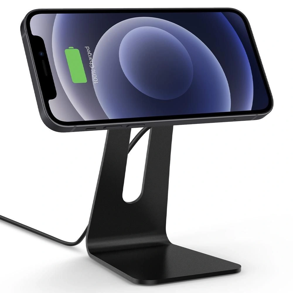 Hurtownia GSM - Bezdrátová nabíječka Spigen S310W OneTap Magnetic MagSafe Wireless Charger 7.5W černá - SPN1707BLK - {ean13} - Hurt