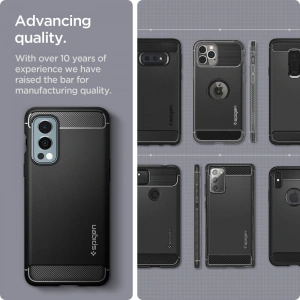Hurtownia GSM - Etui Spigen Rugged Armor OnePlus Nord 2 5G Matte Black - SPN1708BLK - {ean13} - Hurt