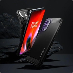 Hurtownia GSM - Etui Spigen Rugged Armor OnePlus Nord 2 5G Matte Black - SPN1708BLK - {ean13} - Hurt