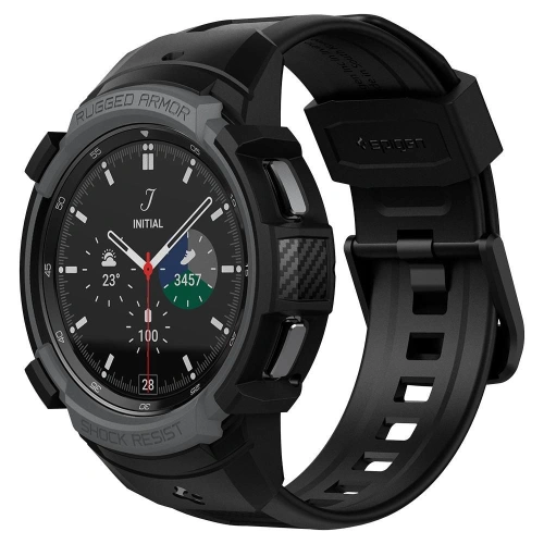 Pasek Spigen Rugged Armor Pro Samsung Galaxy Watch 4 Classic 46mm Charcoal Grey