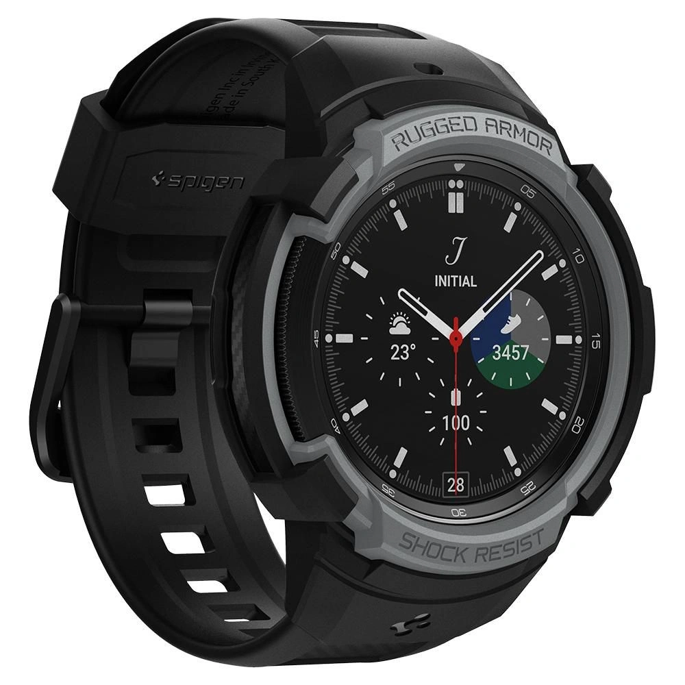 Hurtownia GSM - Pasek Spigen Rugged Armor Pro Samsung Galaxy Watch 4 Classic 46mm Charcoal Grey - SPN1709CHRGRY - {ean13} - Hurt