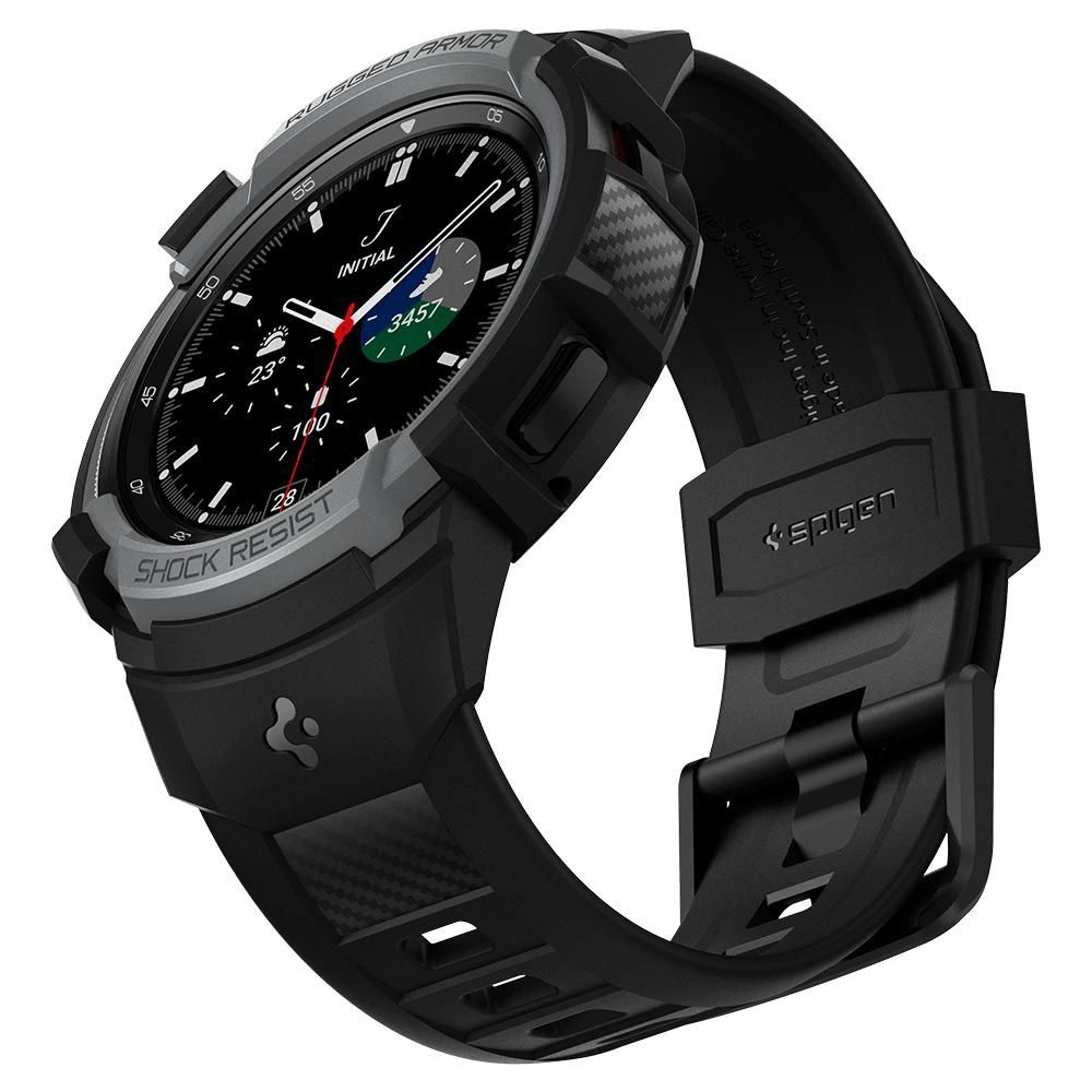 Hurtownia GSM - Pasek Spigen Rugged Armor Pro Samsung Galaxy Watch 4 Classic 46mm Charcoal Grey - SPN1709CHRGRY - {ean13} - Hurt