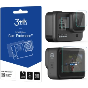 Szkło hybrydowe 3MK CamProtect GoPro HERO 8