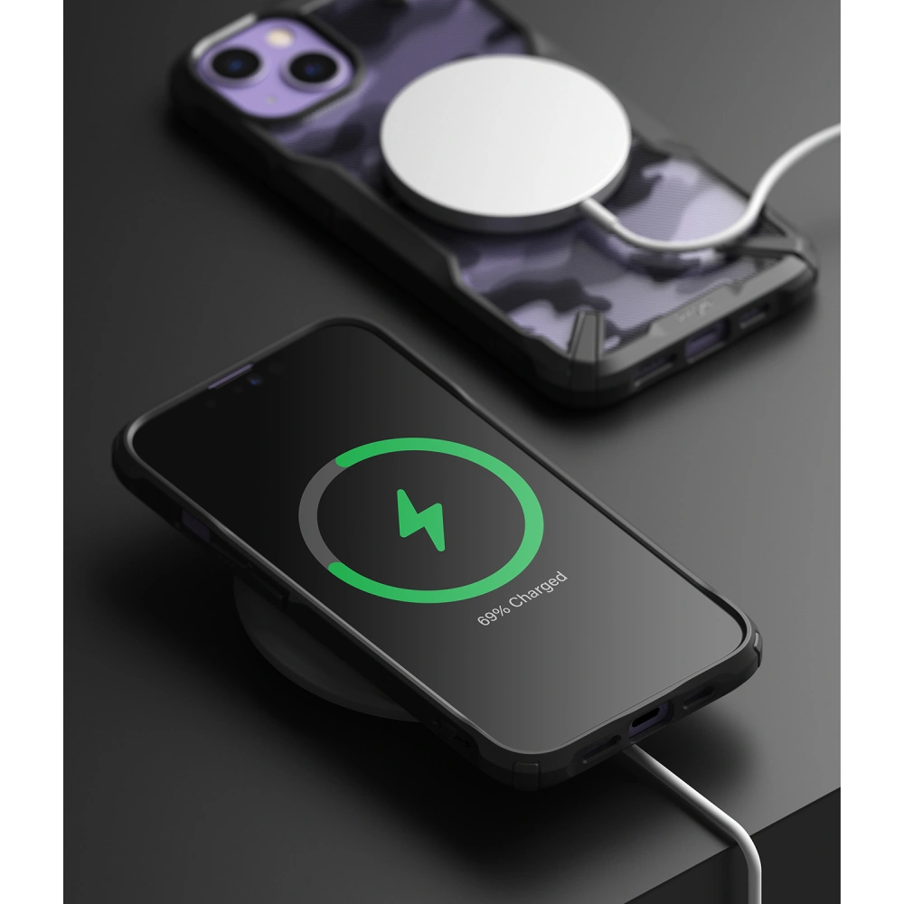 Hurtownia GSM - Etui Ringke Fusion-X Design Apple iPhone 13 mini Camo (Moro) Black - RGK1475MBL - {ean13} - Hurt