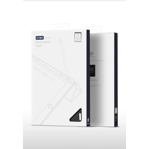 Etui DuxDucis Domo Samsung Galaxy Tab S4 10.5 Black + Szkło