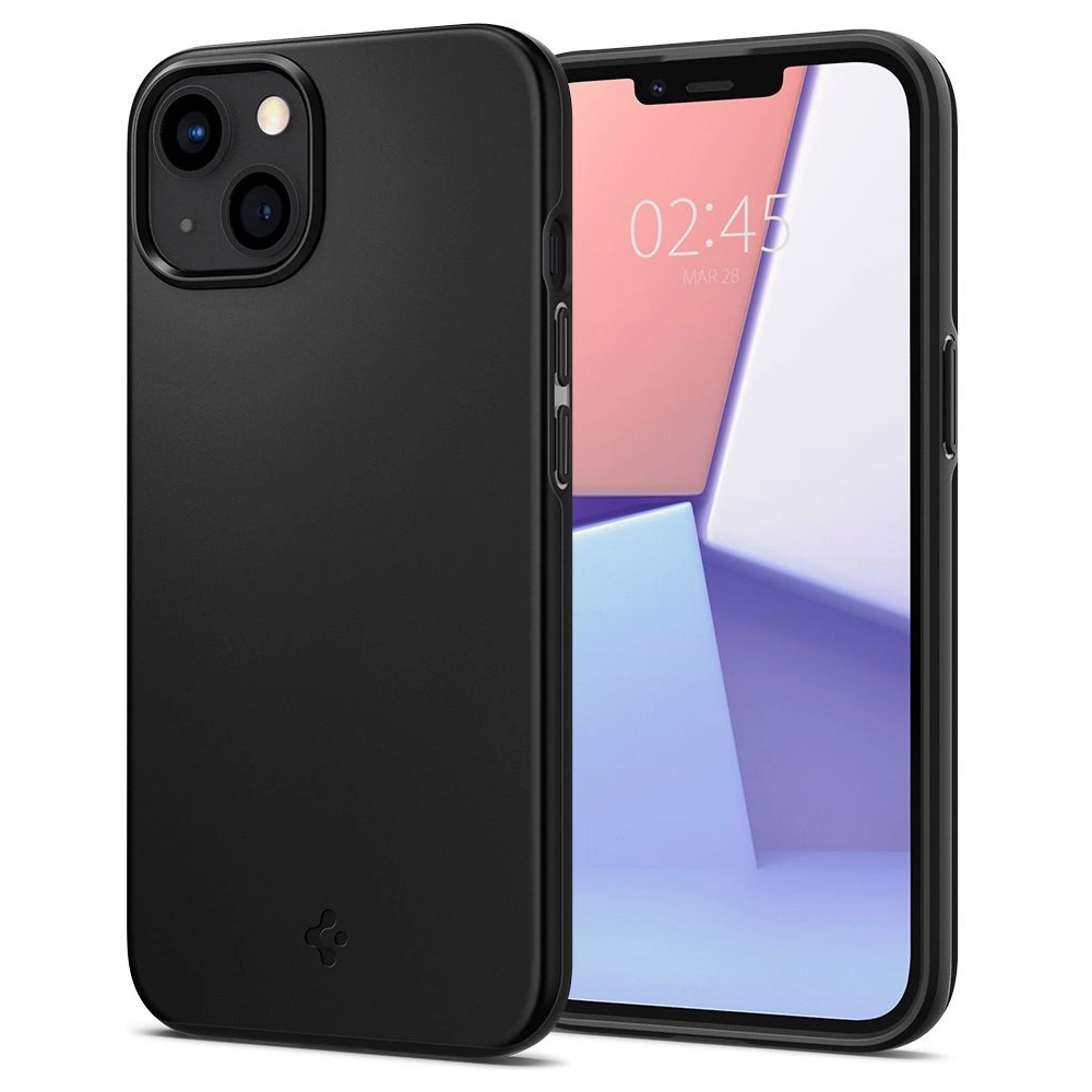 Hurtownia GSM - Etui Spigen Thin Fit Apple iPhone 13 mini Black - SPN1710BLK - {ean13} - Hurt