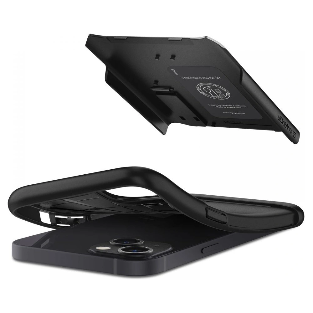 Hurtownia GSM - Etui Spigen Slim Armor Apple iPhone 13 mini Black - SPN1714BLK - {ean13} - Hurt