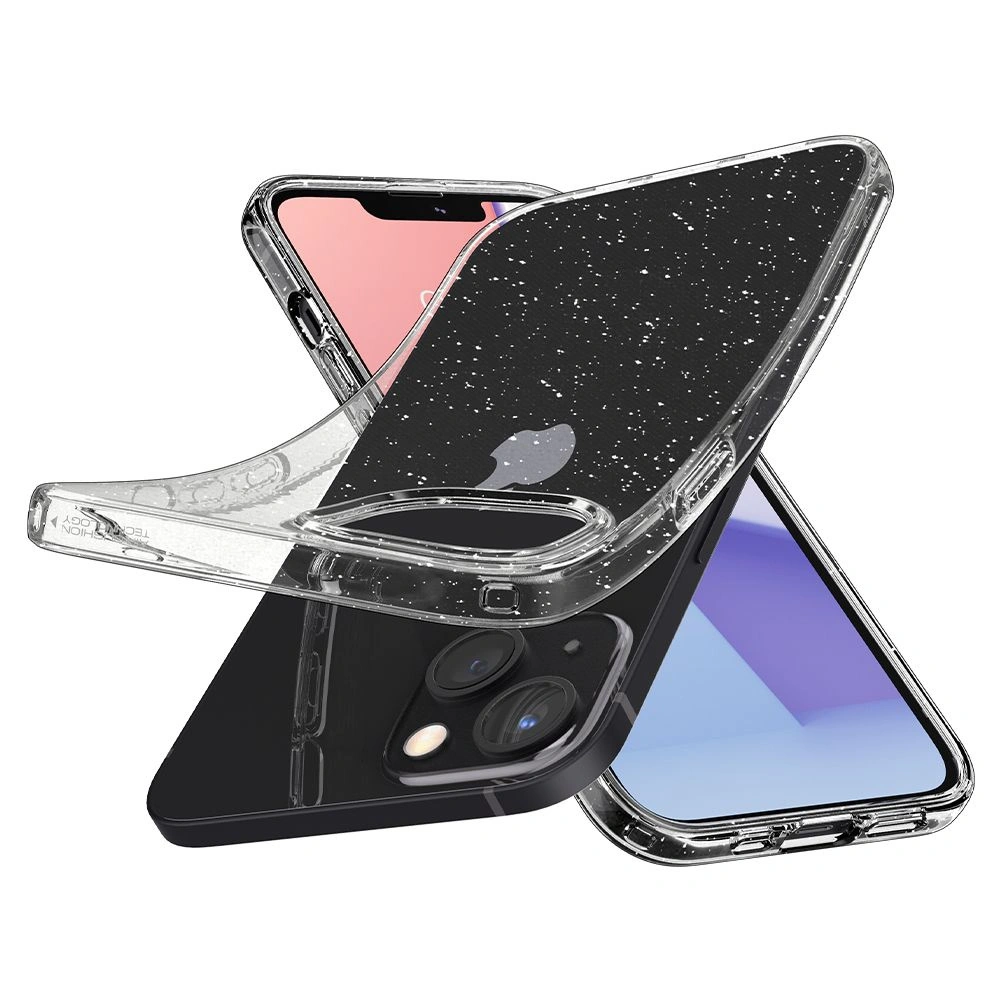 Hurtownia GSM - Etui Spigen Liquid Crystal Apple iPhone 13 mini Glitter Crystal - SPN1722GLT - {ean13} - Hurt