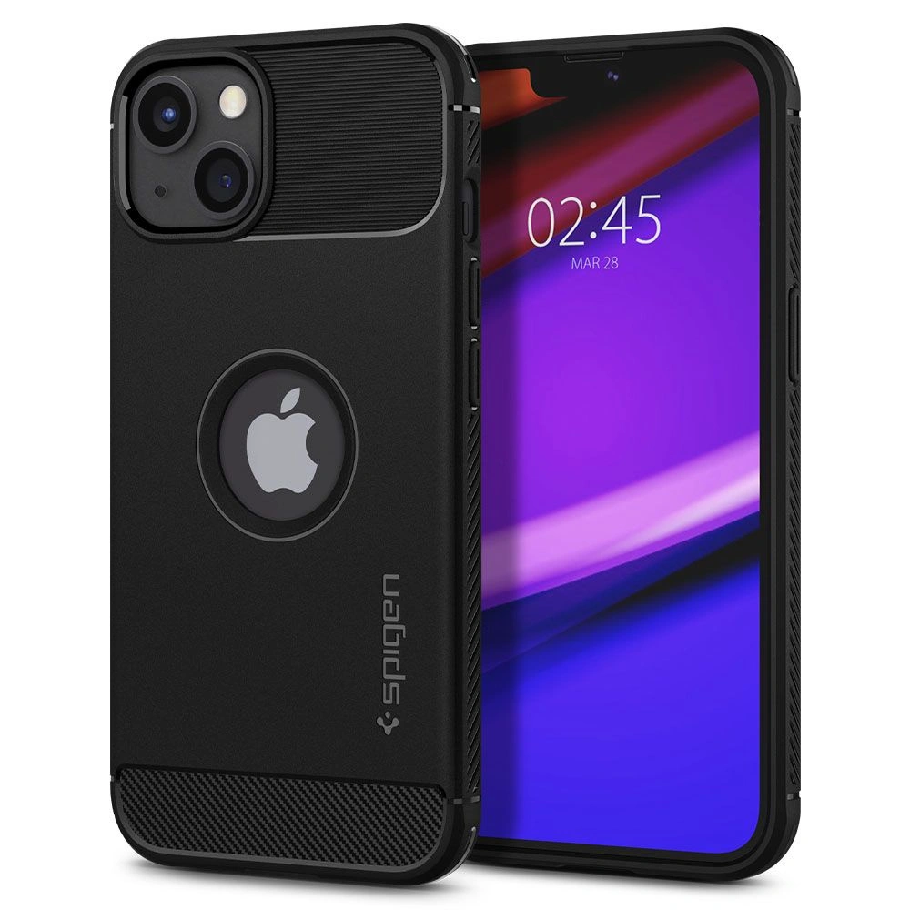 Hurtownia GSM - Etui Spigen Rugged Armor Apple iPhone 13 mini Matte Black - SPN1724BLK - {ean13} - Hurt