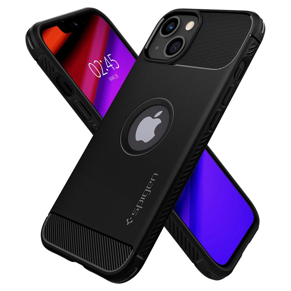 Hurtownia GSM - Etui Spigen Rugged Armor Apple iPhone 13 mini Matte Black - SPN1724BLK - {ean13} - Hurt