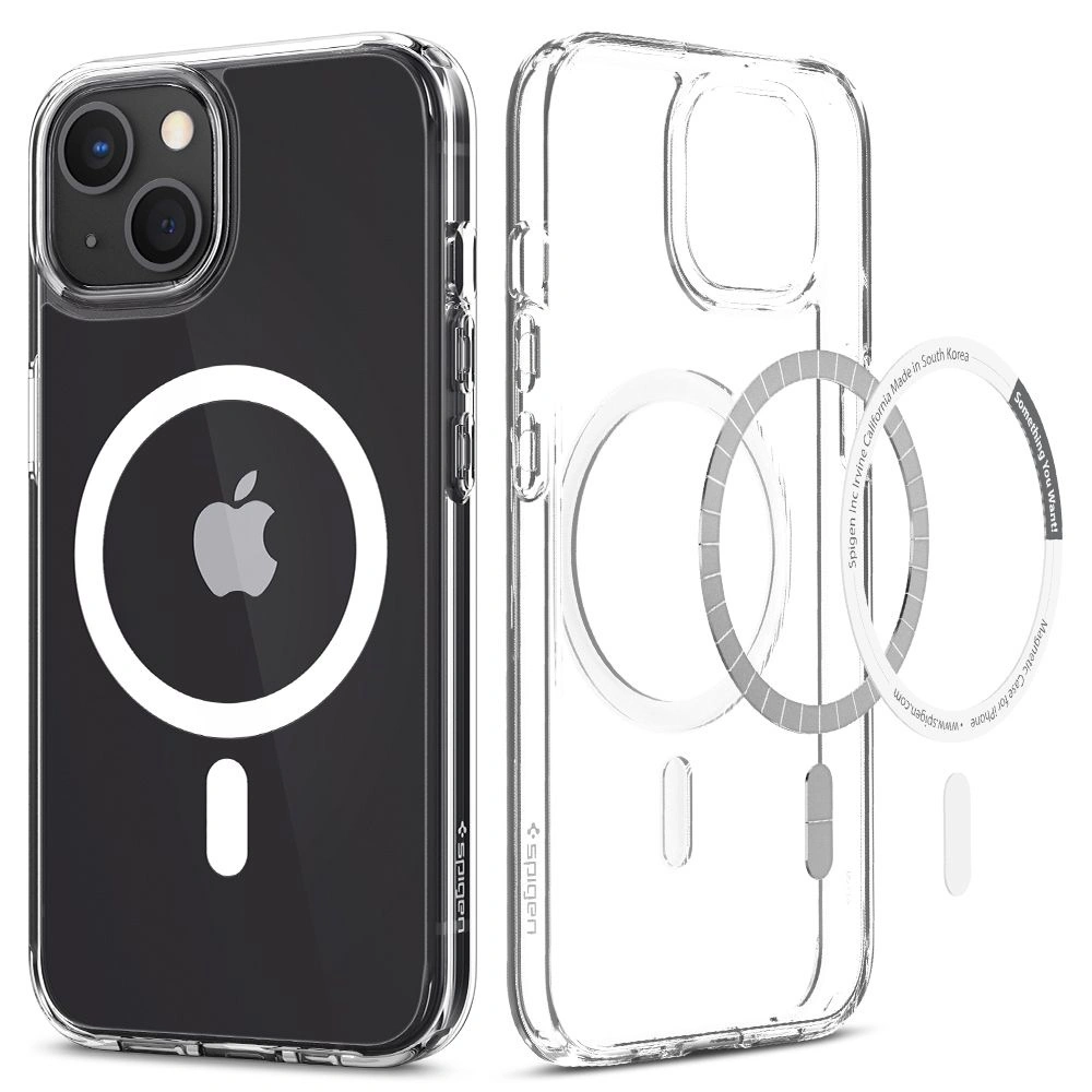 Hurtownia GSM - Etui Spigen Ultra Hybrid Mag MagSafe Apple iPhone 13 mini Bílá - SPN1731WHT - {ean13} - Hurt