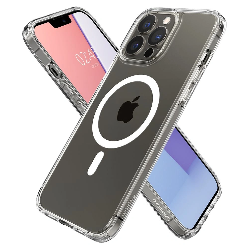 Hurtownia GSM - Etui Spigen Ultra Hybrid Mag MagSafe Apple iPhone 13 Pro White - SPN1737WHT - {ean13} - Hurt