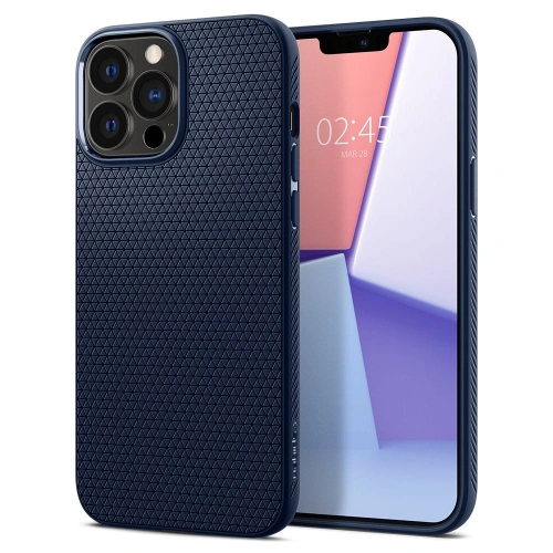 Hurtownia Spigen - 8809811850079 - SPN1741BLU - Etui Spigen Liquid Air Apple iPhone 13 Pro Navy Blue - B2B homescreen