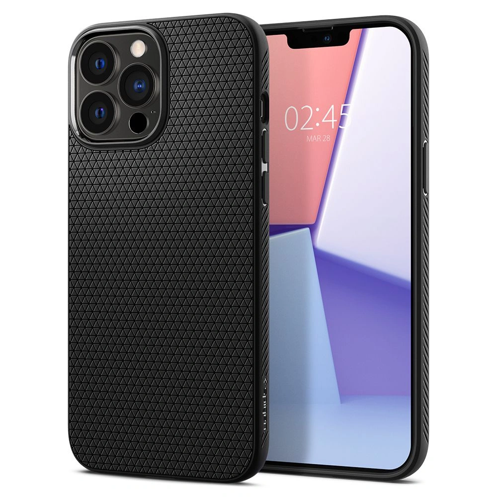 Hurtownia GSM - Etui Spigen Liquid Air Apple iPhone 13 Pro Matná černá - SPN1742BLK - {ean13} - Hurt