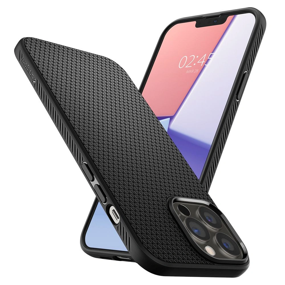 Hurtownia GSM - Etui Spigen Liquid Air Apple iPhone 13 Pro Matná černá - SPN1742BLK - {ean13} - Hurt