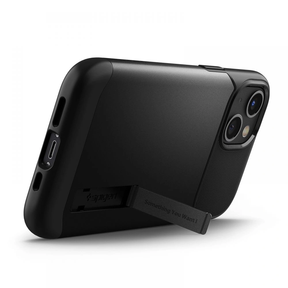 Hurtownia GSM - Etui Spigen Slim Armor Apple iPhone 13 černé - SPN1747BLK - {ean13} - Hurt