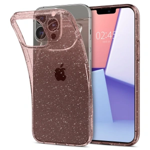 Etui Spigen Liquid Crystal Apple iPhone 13 Pro Max Glitter Rose