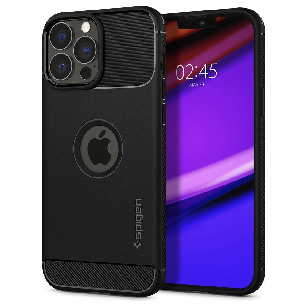 Hurtownia GSM - Etui Spigen Rugged Armor Apple iPhone 13 Pro Max Matte Black - SPN1756BLK - {ean13} - Hurt