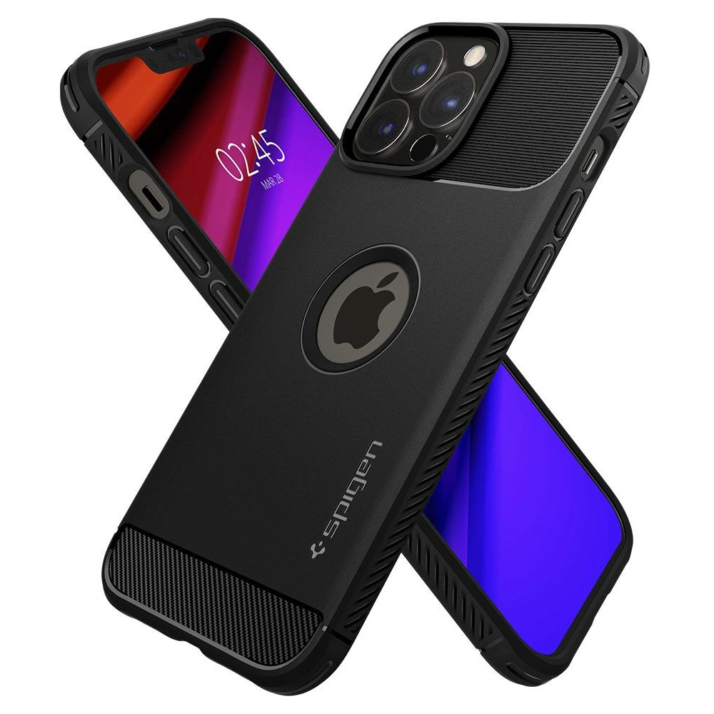 Hurtownia GSM - Etui Spigen Rugged Armor Apple iPhone 13 Pro Max Matte Black - SPN1756BLK - {ean13} - Hurt