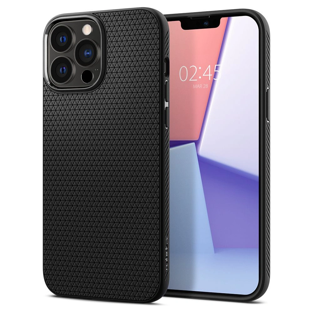 Hurtownia GSM - Etui Spigen Liquid Air Apple iPhone 13 Pro Max Matte Black - SPN1757BLK - {ean13} - Hurt
