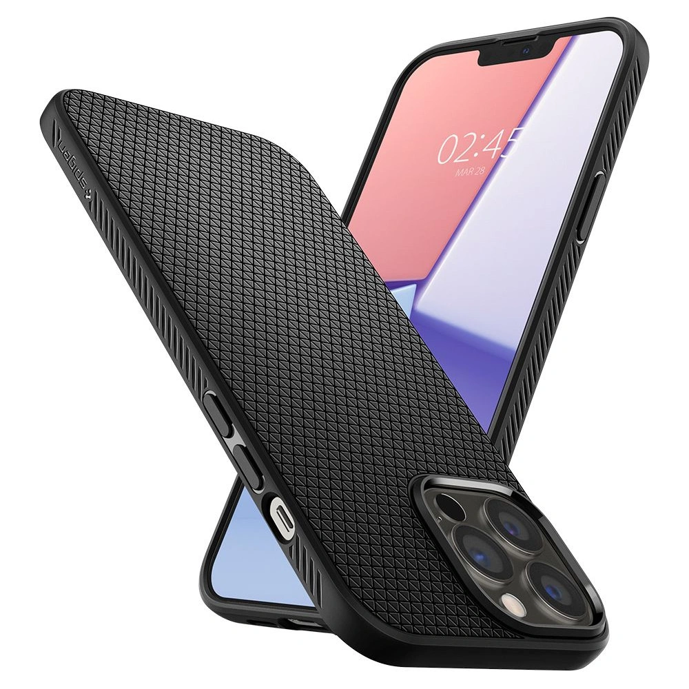Hurtownia GSM - Etui Spigen Liquid Air Apple iPhone 13 Pro Max Matte Black - SPN1757BLK - {ean13} - Hurt