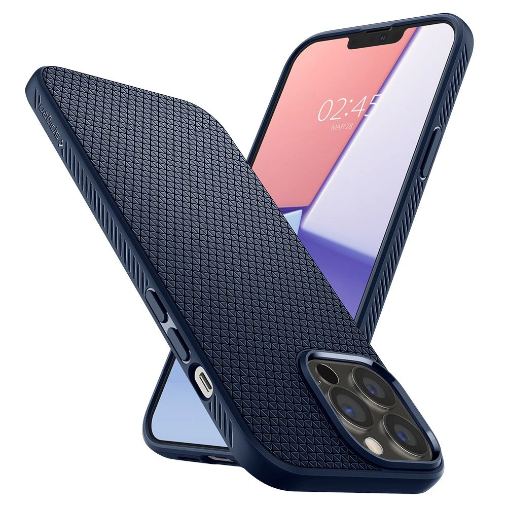 Hurtownia GSM - Etui Spigen Liquid Air Apple iPhone 13 Pro Max Námořnická modrá - SPN1758BLU - {ean13} - Hurt