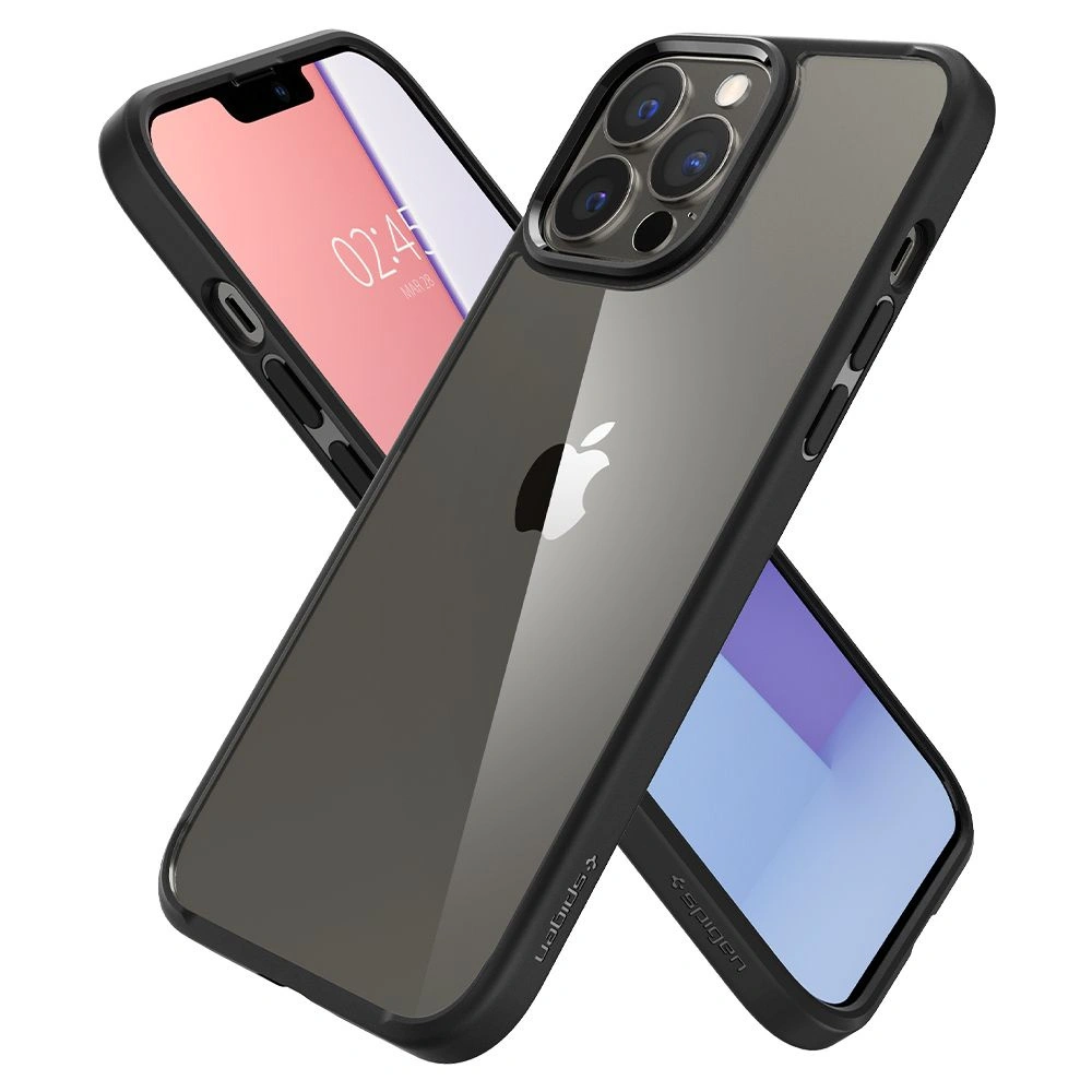 Hurtownia GSM - Case Spigen Ultra Hybrid Apple iPhone 13 Pro Max Matt Schwarz - SPN1760BLK - {ean13} - Hurt