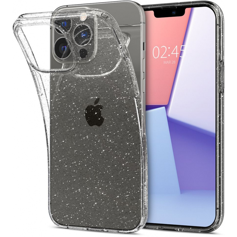 Hurtownia Spigen - 8809811850031 - SPN1769GLTCL - Etui Spigen Liquid Crystal Apple iPhone 13 Pro Glitter Crystal - B2B homescreen