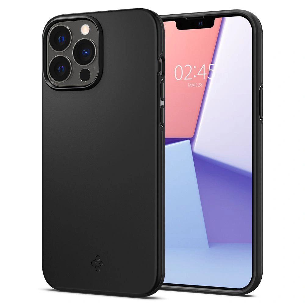 Hurtownia GSM - Etui Spigen Thin Fit Apple iPhone 13 Pro Max černé - SPN1772BLK - {ean13} - Hurt