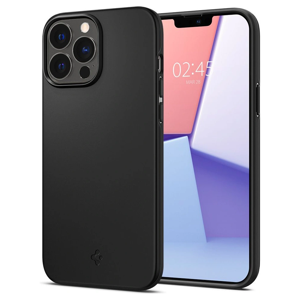 Hurtownia GSM - Etui Spigen Thin Fit Apple iPhone 13 Pro Černá - SPN1773BLK - {ean13} - Hurt