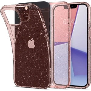 Etui Spigen Liquid Crystal Apple iPhone 13 Glitter Rose
