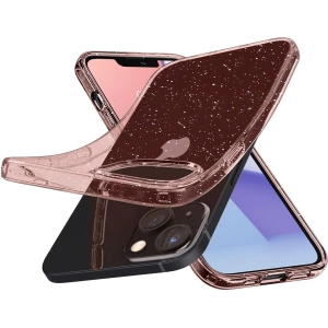 Etui Spigen Liquid Crystal Apple iPhone 13 Glitter Rose