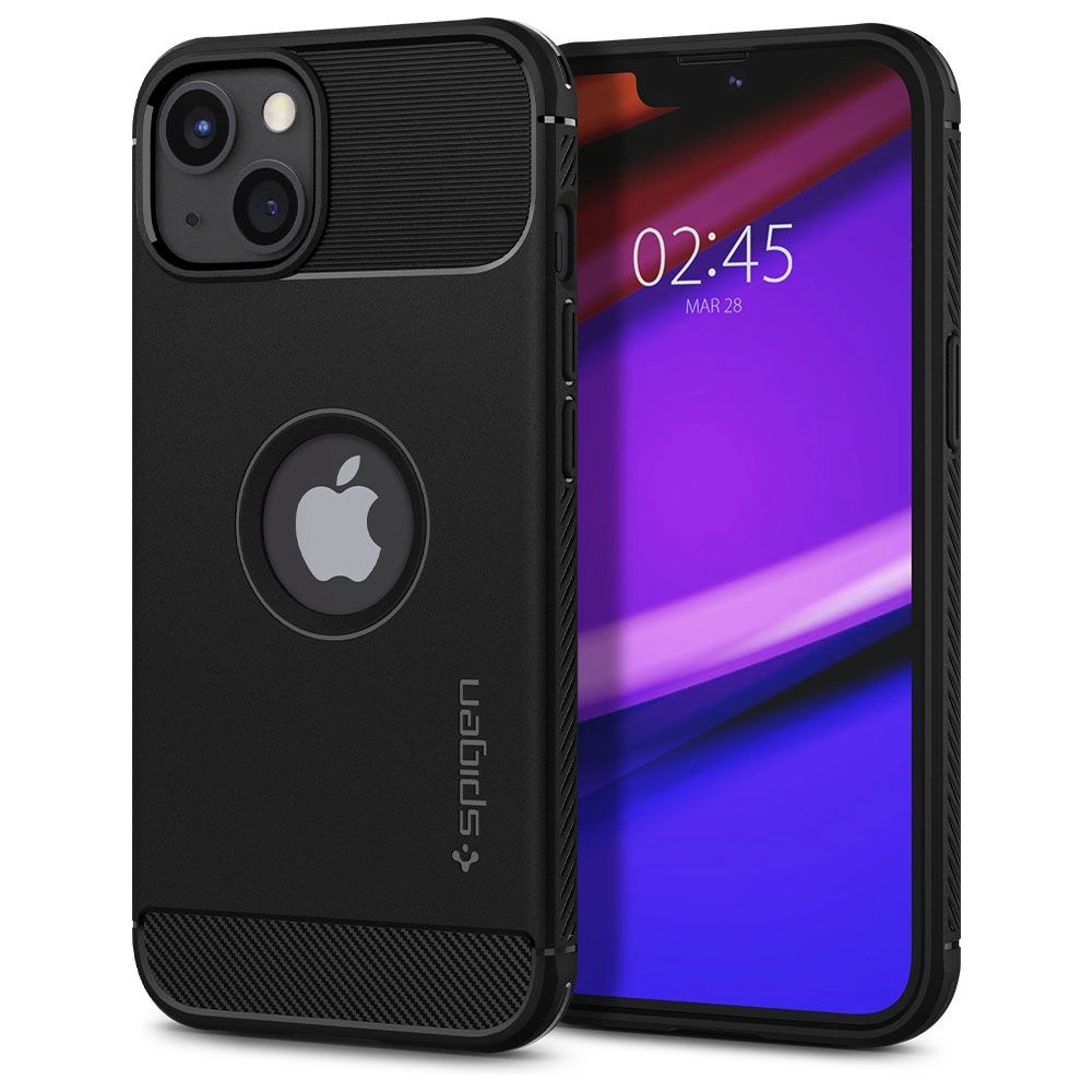 Hurtownia GSM - Etui Spigen Rugged Armor Apple iPhone 13 Matte Black - SPN1778BLK - {ean13} - Hurt
