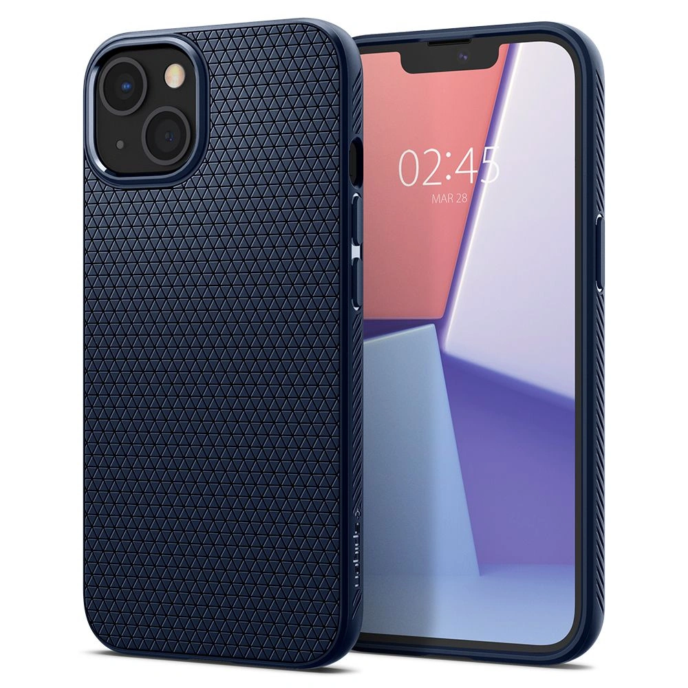 Wholesale Case Spigen Liquid Air Apple iPhone 13 Navy Blue - SPN1780BLU - {ean13} - Hurt