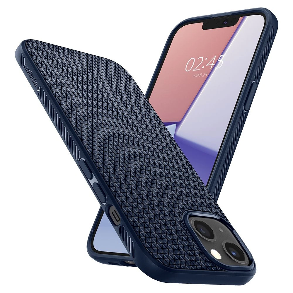 Wholesale Case Spigen Liquid Air Apple iPhone 13 Navy Blue - SPN1780BLU - {ean13} - Hurt